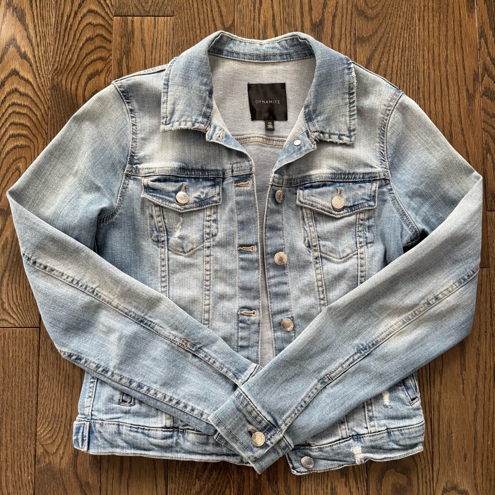 Light Blue Denim Jean Jacket